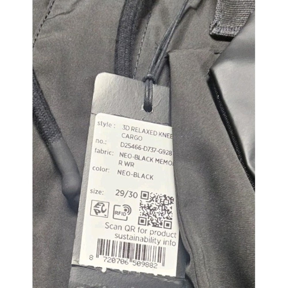 G-Star Raw Men's Relaxed Knee Cargo Pants Neo Black 30x28 $210 New - Picture 6 of 7